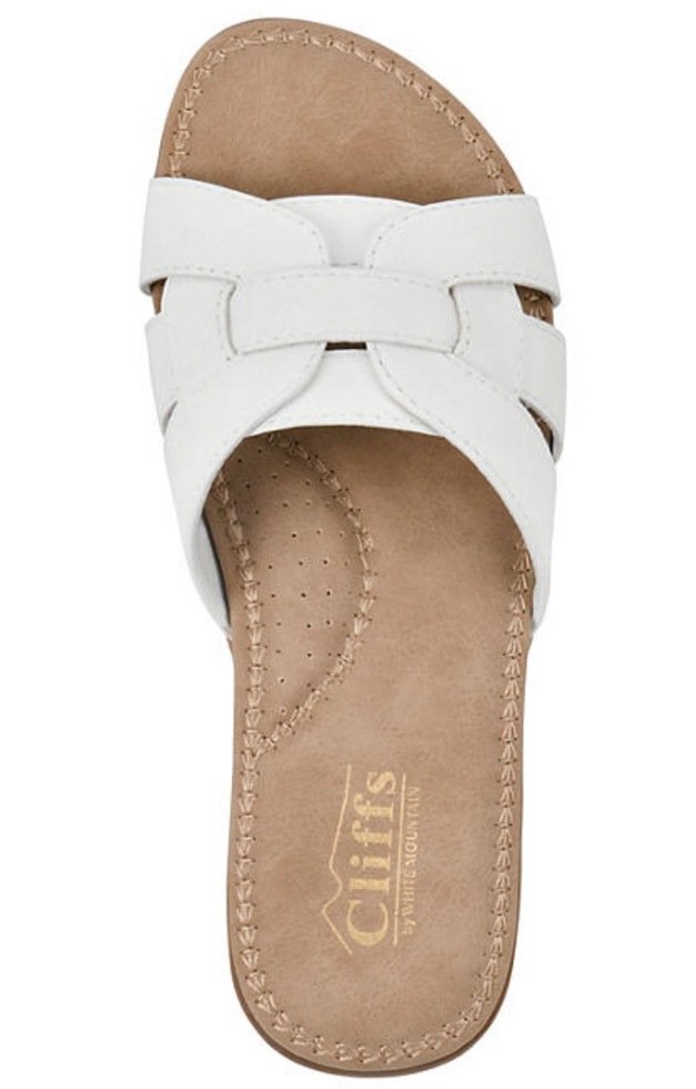 Cliffs by White Mountain Ladies Slide Sandal