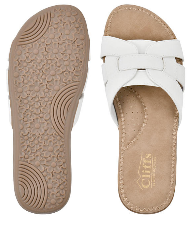 Cliffs by White Mountain Ladies Slide Sandal