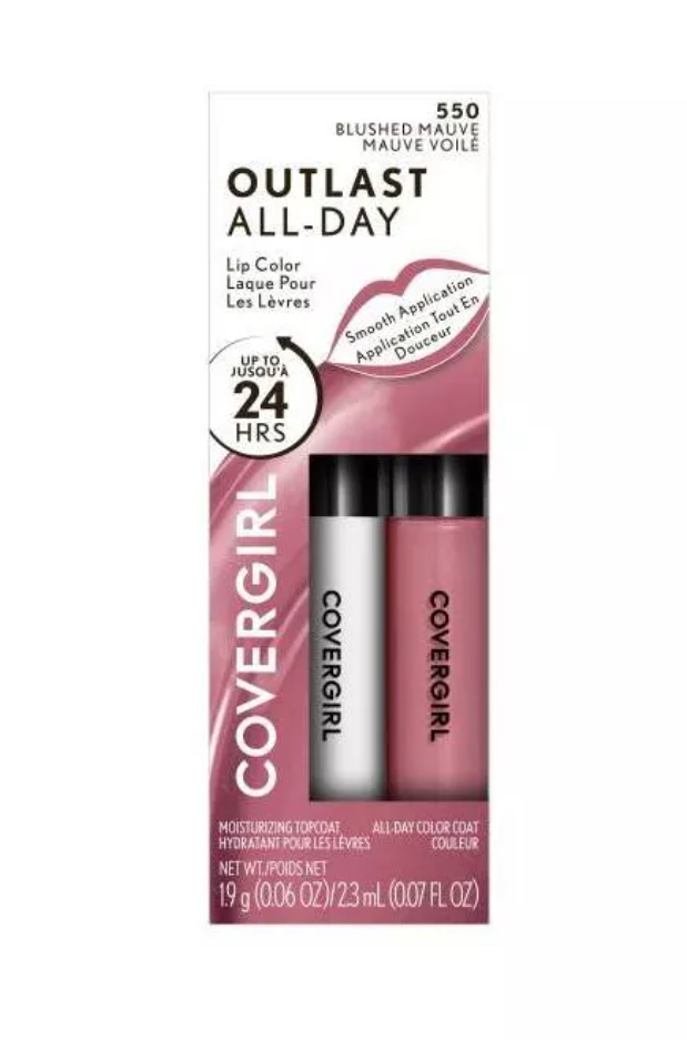 CoverGirl Outlast All-Day Lipcolor with Topcoat - Blushed Mauve 550