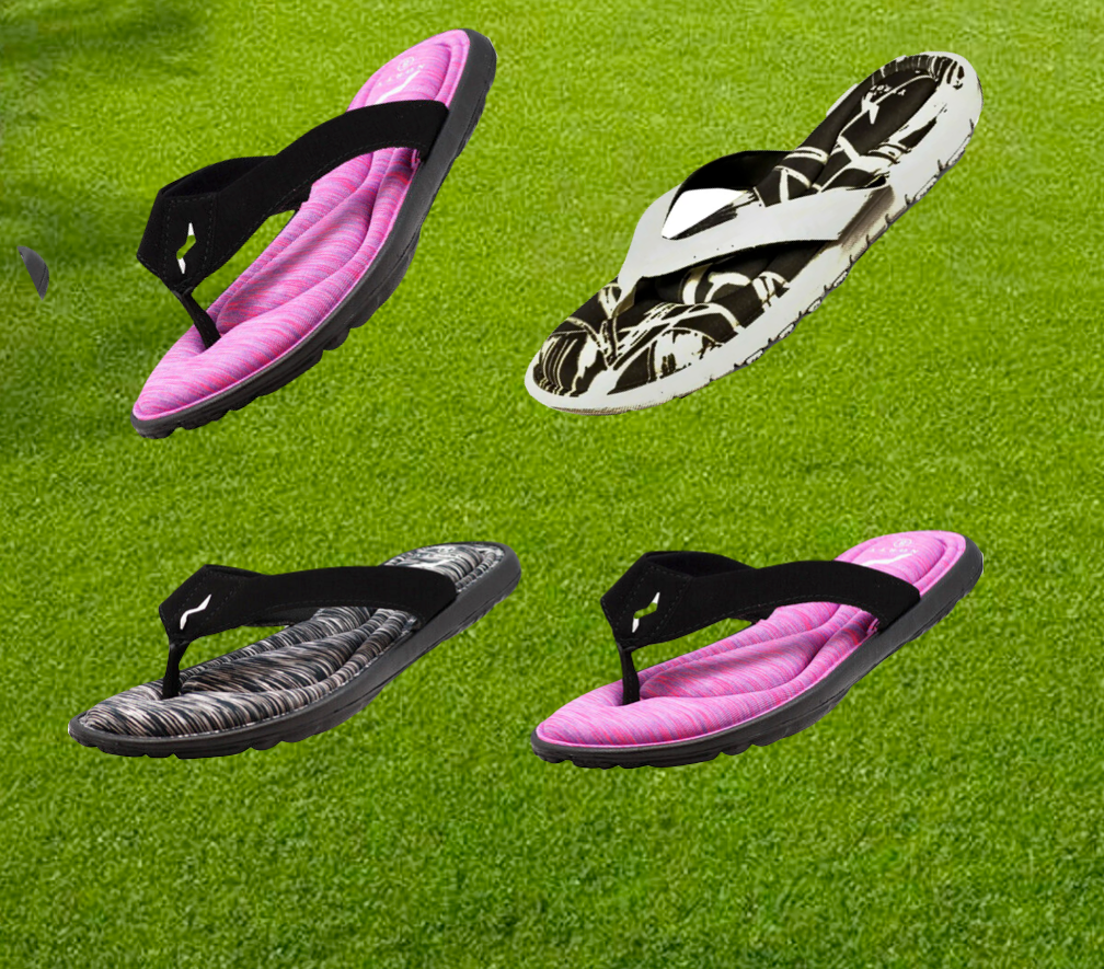 NORTY Womens Memory Foam Adult Female Flip Flops