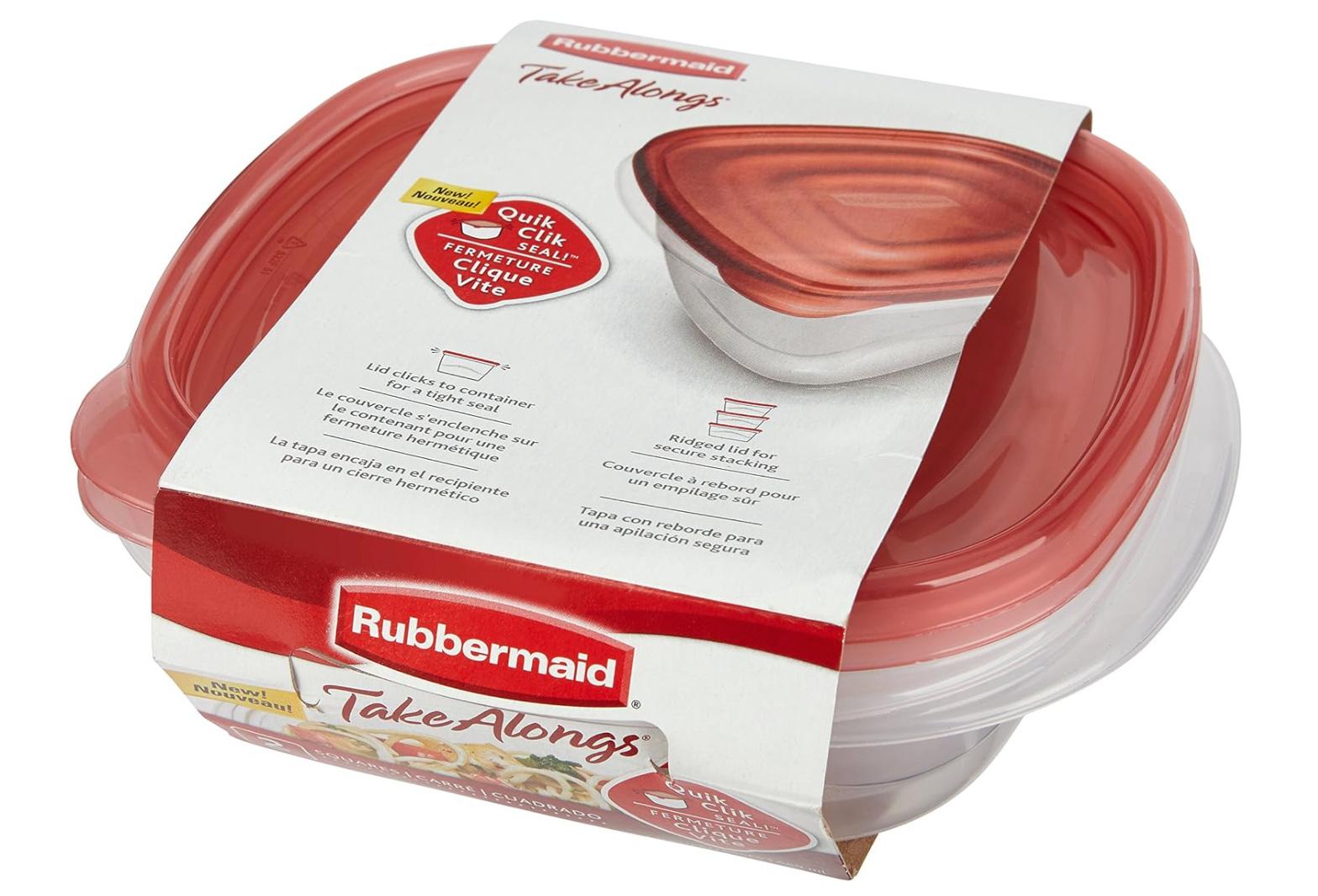 Rubbermaid TakeAlongs Small Bowl Food Storage Containers
