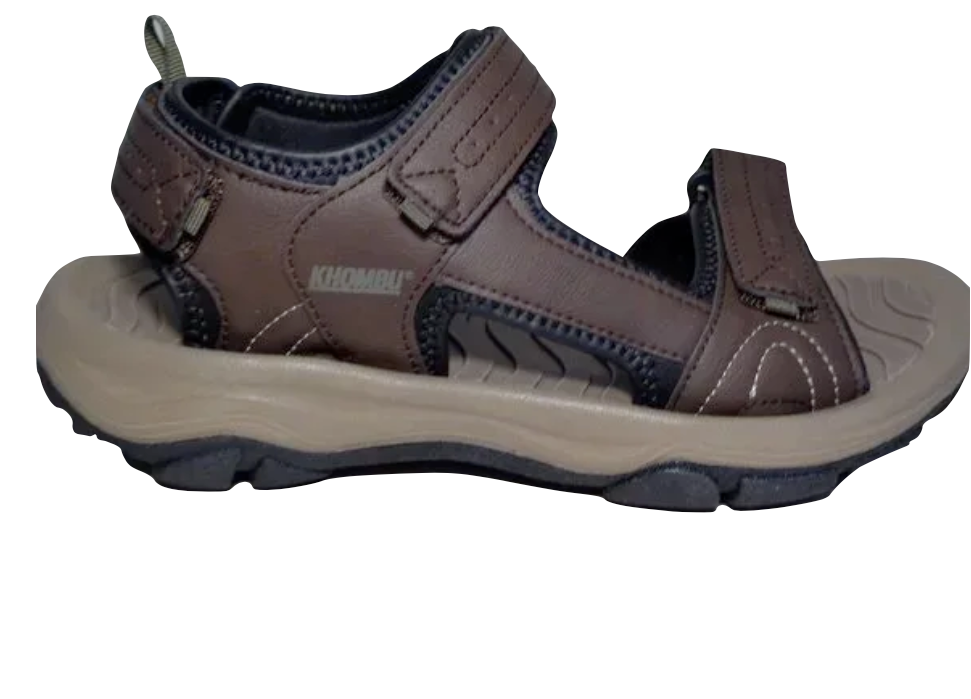Khombu Men's Strap Sandal