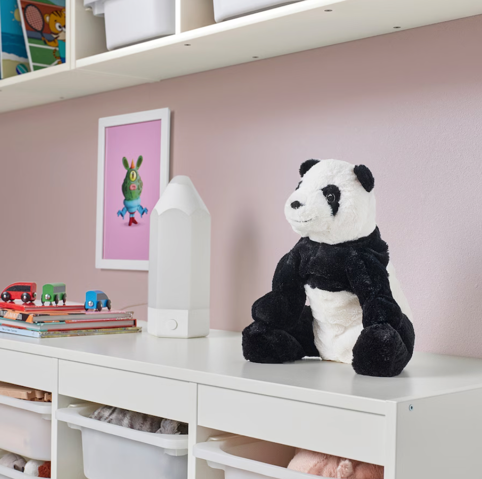 KRAMIG White/black adult Panda Soft Toy