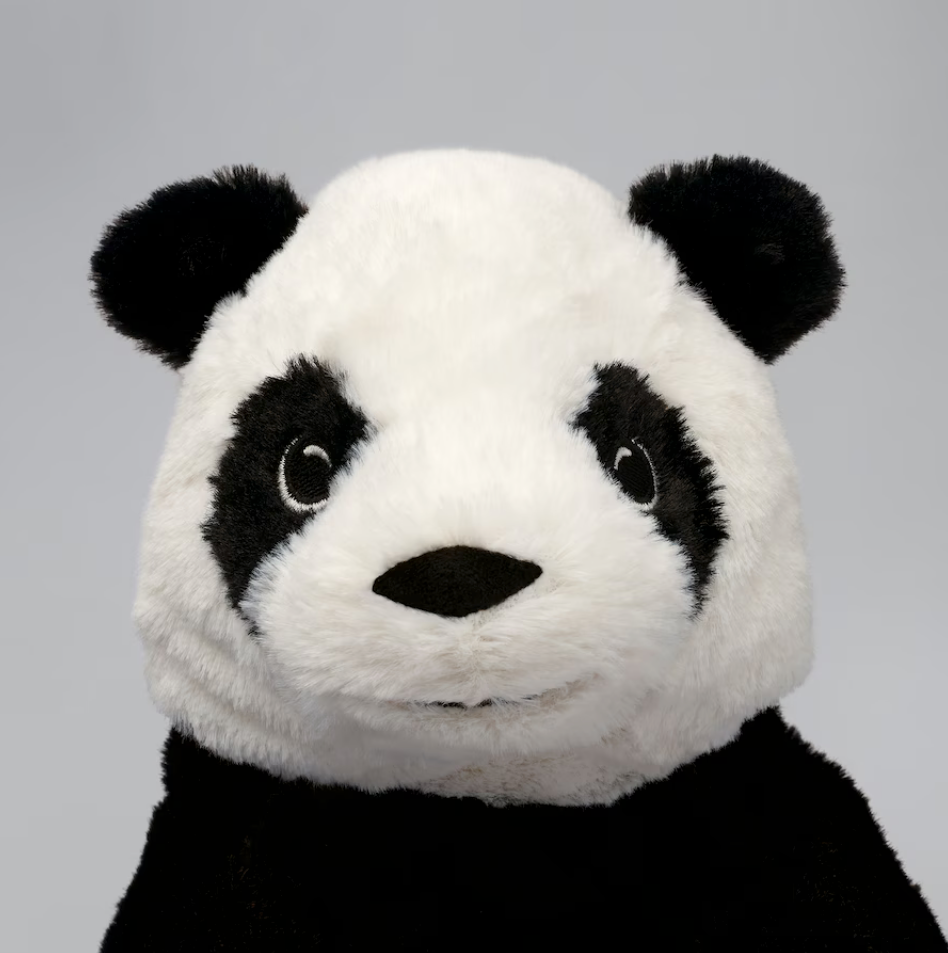 KRAMIG White/black adult Panda Soft Toy
