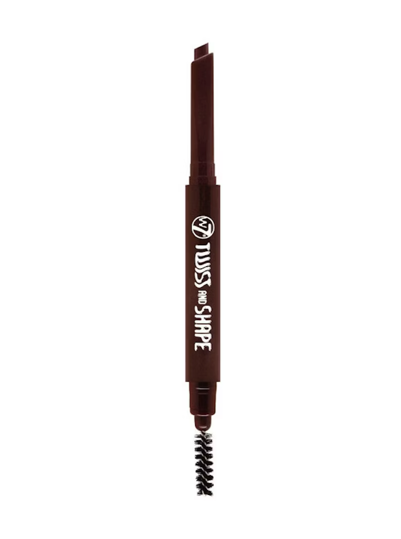 W7 COSMETICS Twist and Shape Combi Eye Brow Pencil - Dark Brown