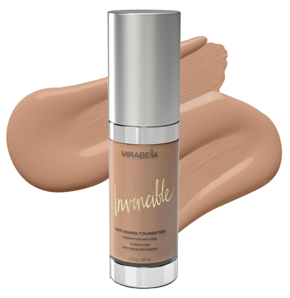 Mirabella Invincible Anti-Aging HD Foundation - V (Dark)