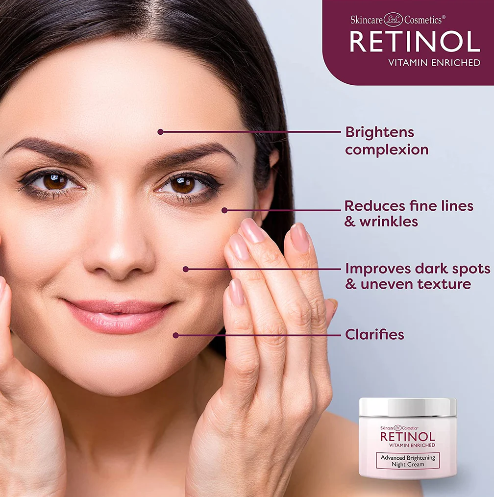 RETINOL Advanced Brightening Night Cream, 1.7 Oz. 48g