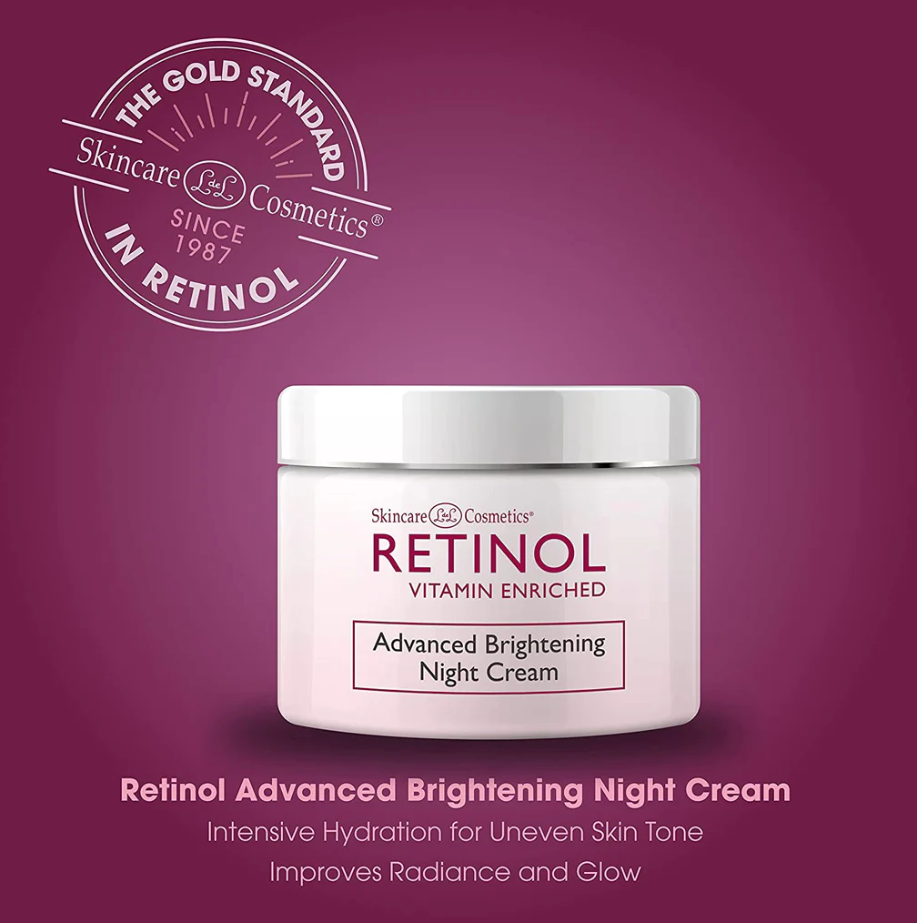 Skincare L de L Cosmetics RETINOL Night Cream, Advanced Brightening