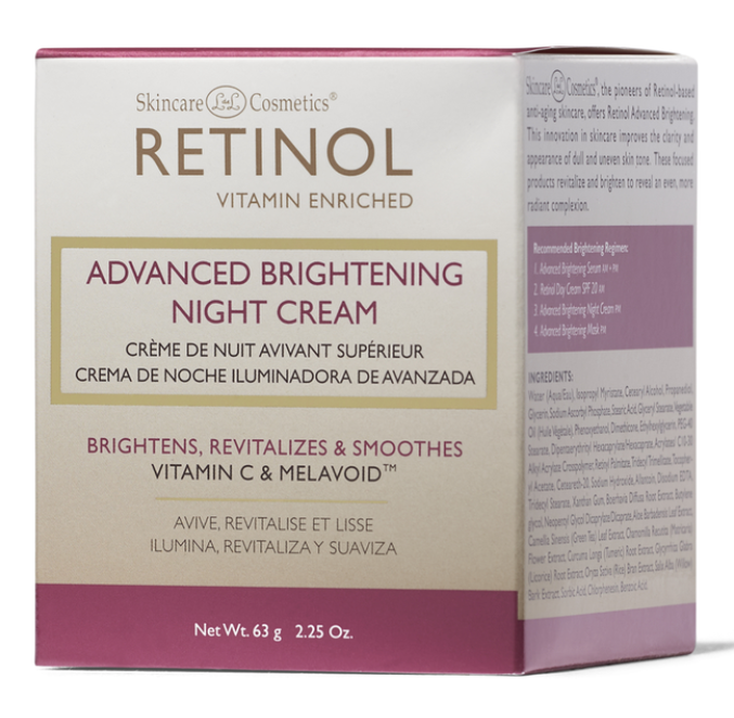 Skincare L de L Cosmetics RETINOL Night Cream, Advanced Brightening