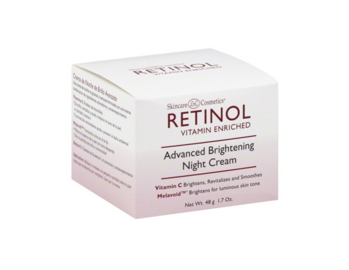 RETINOL Advanced Brightening Night Cream, 1.7 Oz. 48g