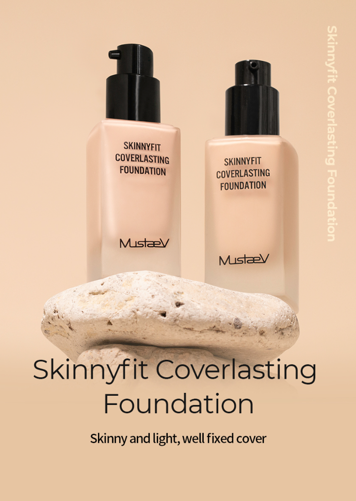 MustaeV Skinny Fit Cover Lasting Foundation