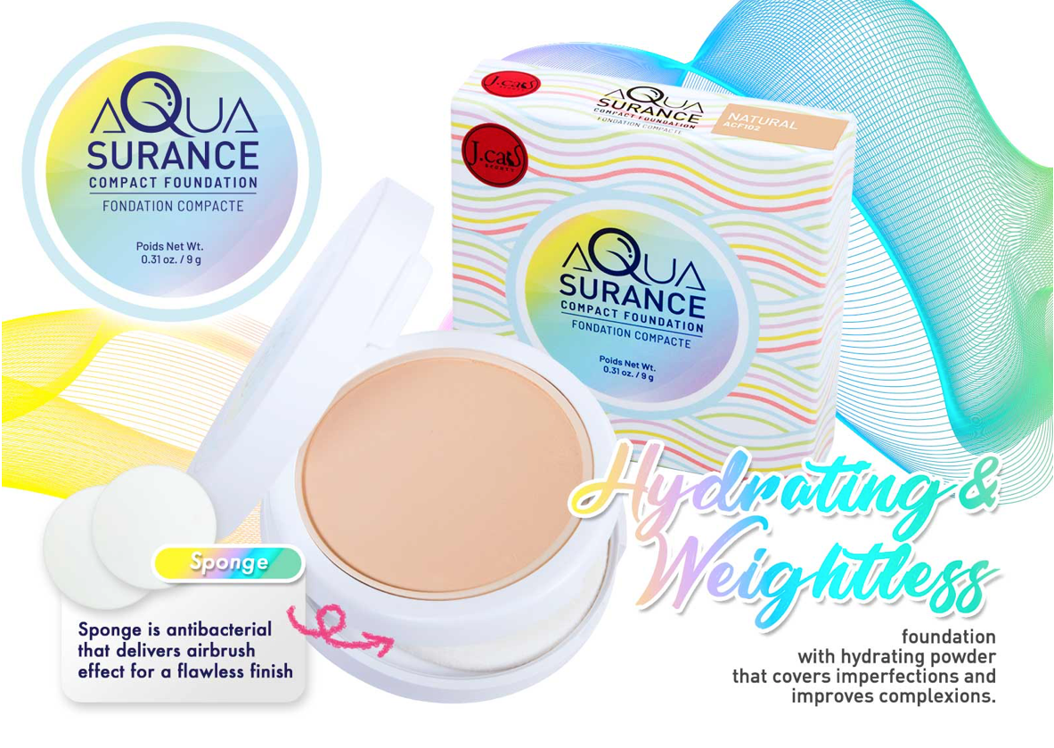 J.Cat Beauty Aquasurance Compact Foundation
