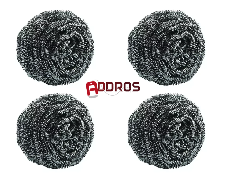 Scotch-Brite 2X Larger Stainless Steel Scrubbers (4-Pack)
