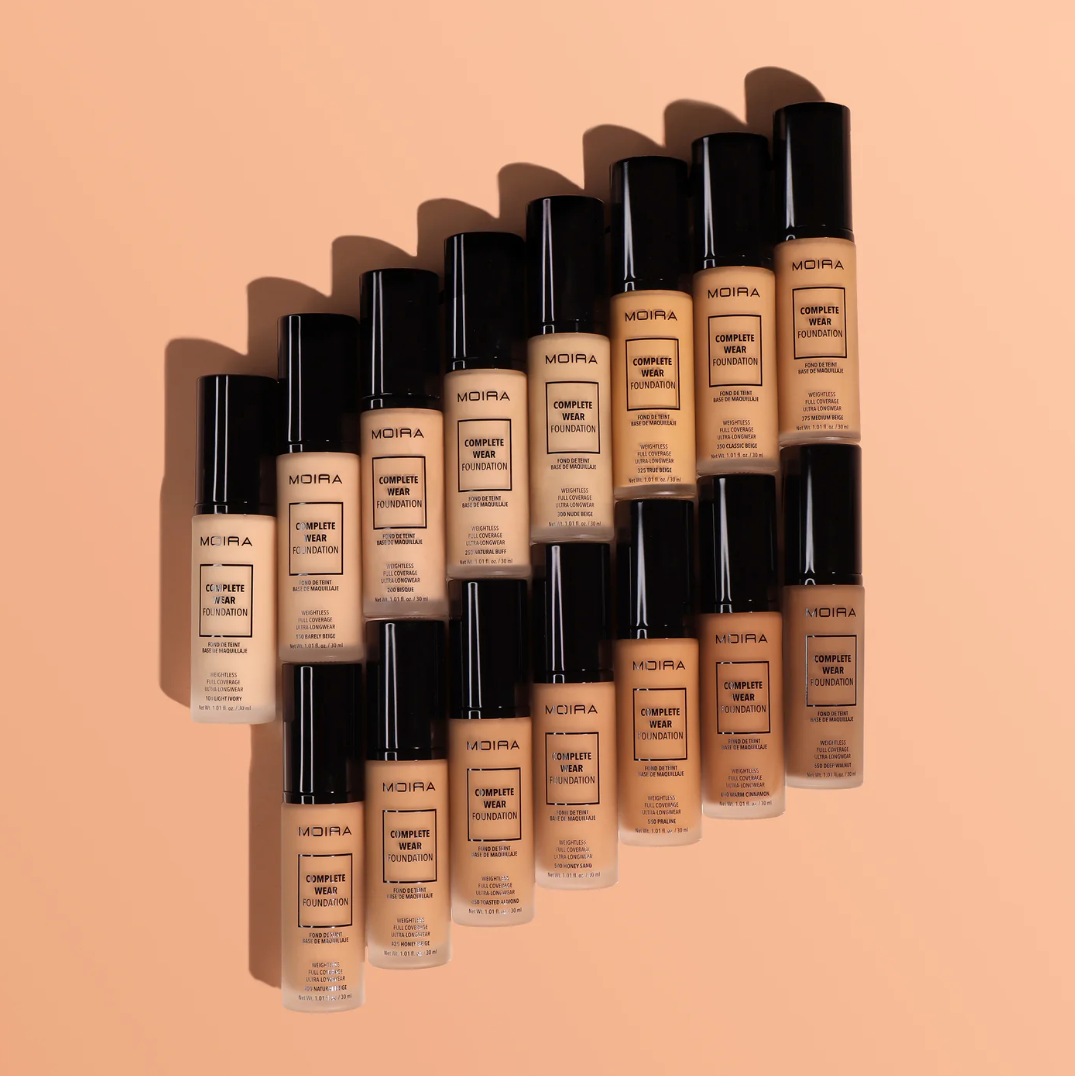 Moira Cosmetics Complete Wear Foundation - (450) Toasted Almond