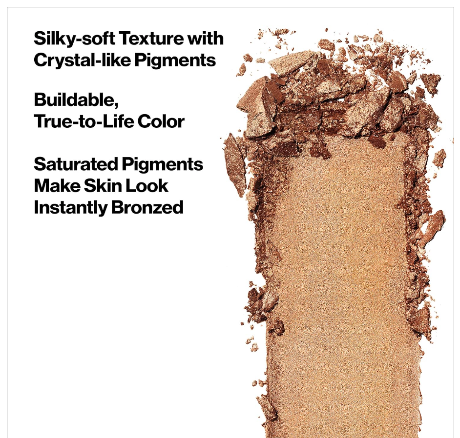 Revlon Skinlights Prismatic Powder Bronzer, Translucent-to-Buildable Coverage