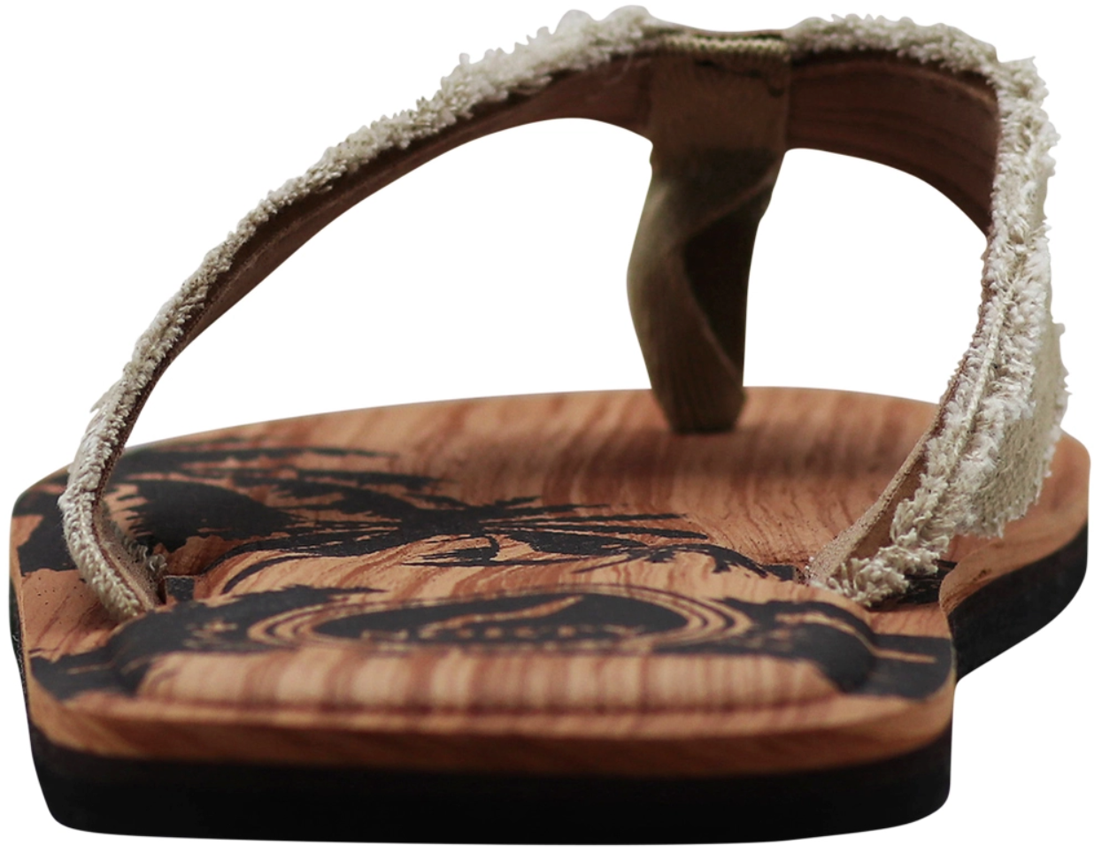 NORTY - Men's Memory Foam Footbed Sandals - Tan Canvas (13115)