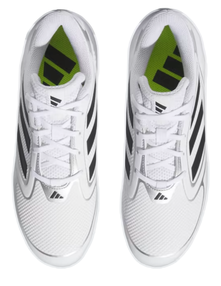 Adidas Ladies' PureHustle 3 MD Cleats - White