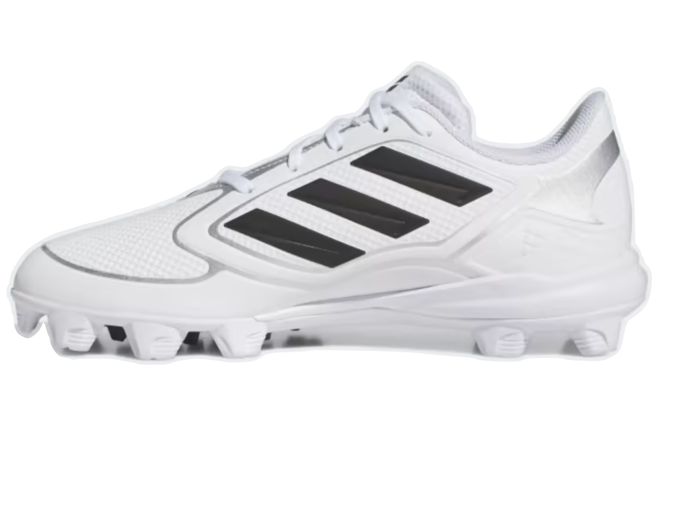 Adidas Ladies' PureHustle 3 MD Cleats - White
