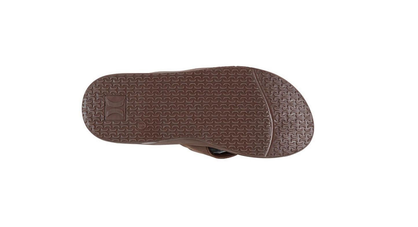 Hurley Men's Flip Flops, Brown