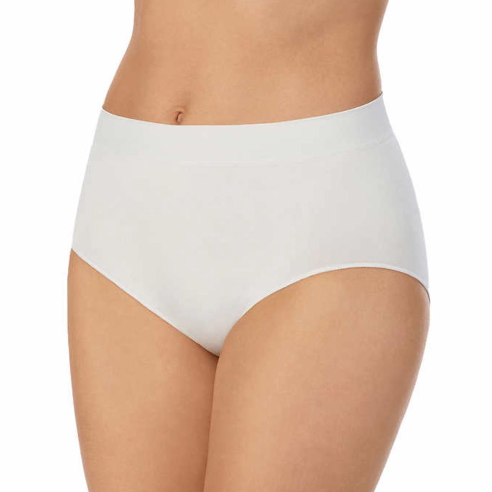 Carole Hochman Ladies' Seamless Brief, {5-pack} assorted colors
