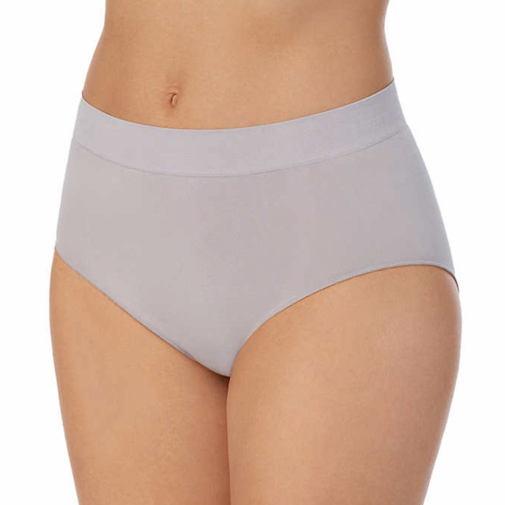 Carole Hochman Ladies' Seamless Brief, {5-pack} assorted colors