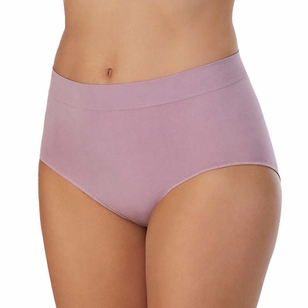 Carole Hochman Ladies' Seamless Brief, {5-pack} assorted colors