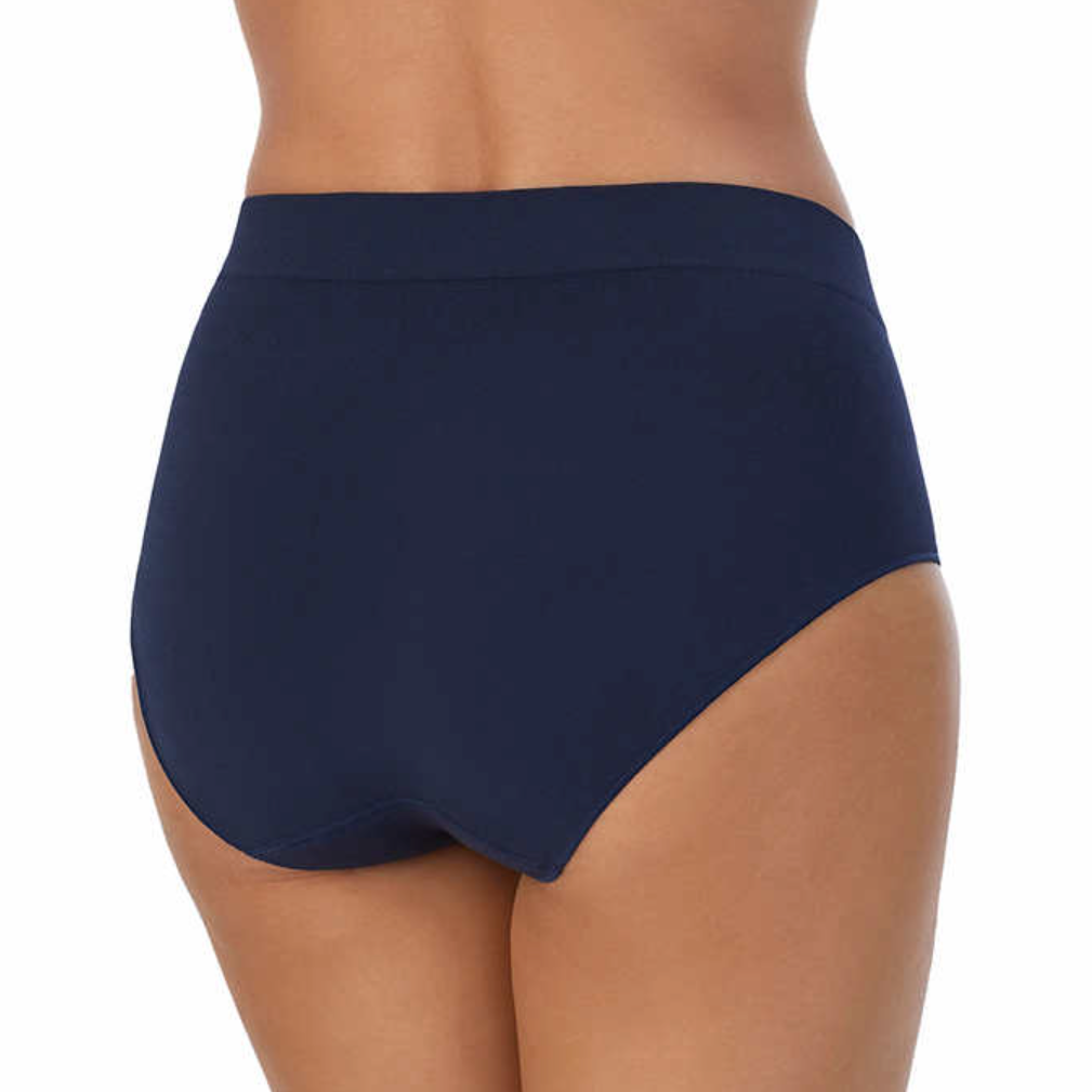 Carole Hochman Ladies' Seamless Brief, {5-pack} assorted colors