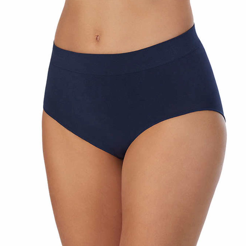 Carole Hochman Ladies' Seamless Brief, {5-pack} assorted colors