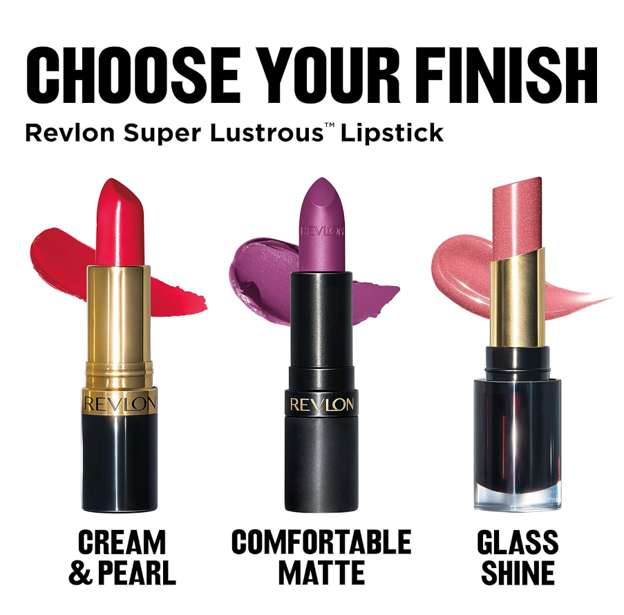 REVLON Super Lustrous The Luscious Mattes Lipstick, in Red, (025) Insane