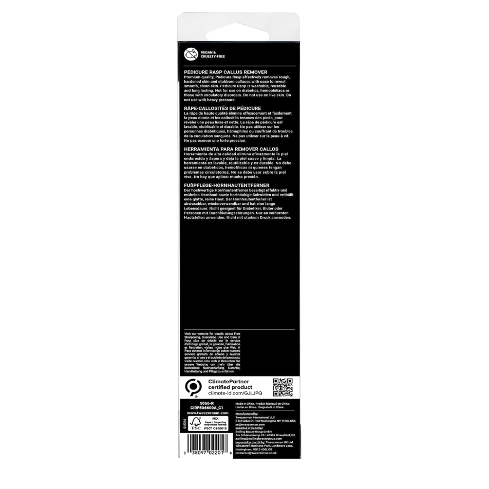 Tweezerman Pedicure Rasp Callus Remover (5066-R)