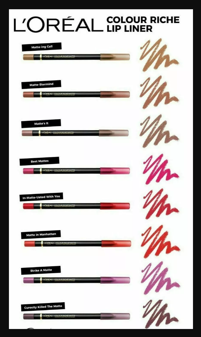 L'OREAL Paris Colour Riche Matte Lip Liner, In-Matte-Uated With You