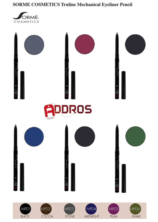 SORME COSMETICS Truline Mechanical Eyeliner Pencil