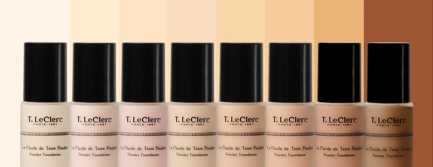 T-Leclerc Cosmetics Foundation Spf 15 - Powdery Matte Finish