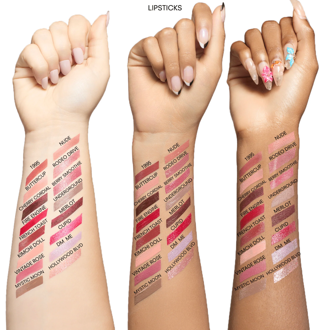 Gerard Cosmetics Glitter Lipstick, Swipe Right