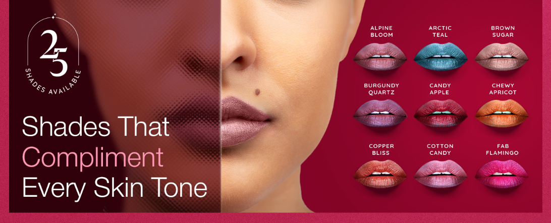 Aromi Beauty - Metallic Liquid Lipstick