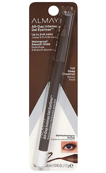 ALMAY All-Day Intense Waterproof Gel Eyeliner (140) Deep Chestnut