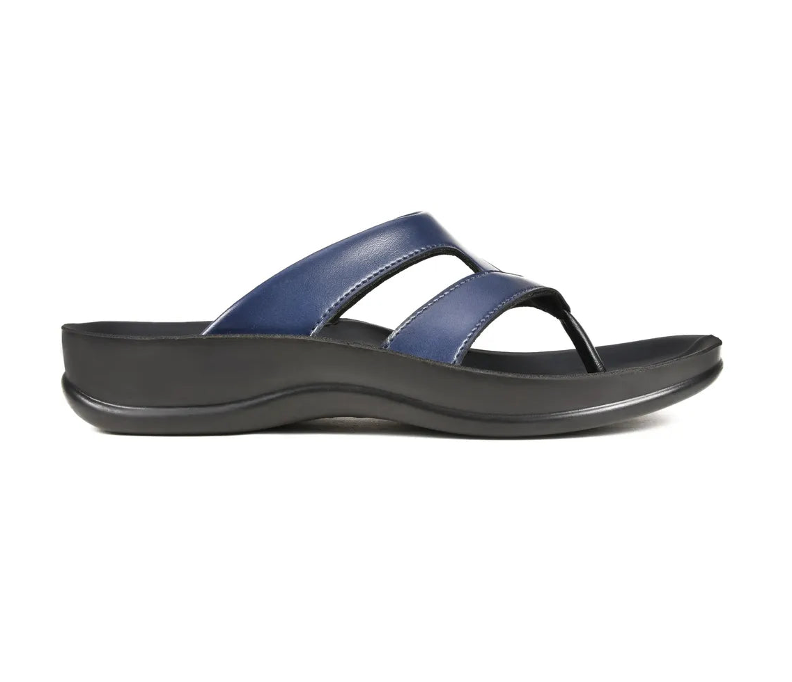 Aerothotic - Raido Womens Comfortable Strappy Sandal, Navy
