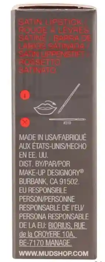 MUD Satin - Havana Lipstick