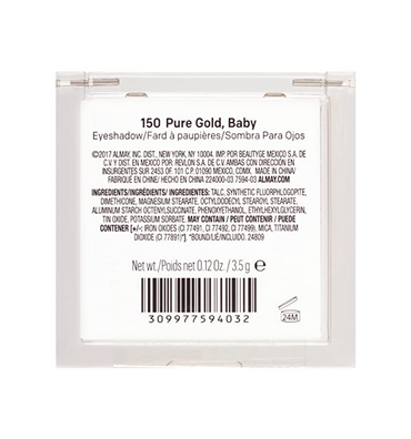 ALMAY Shadow Squad, Unapologetic, Eyeshadow palette, Pure Gold Baby
