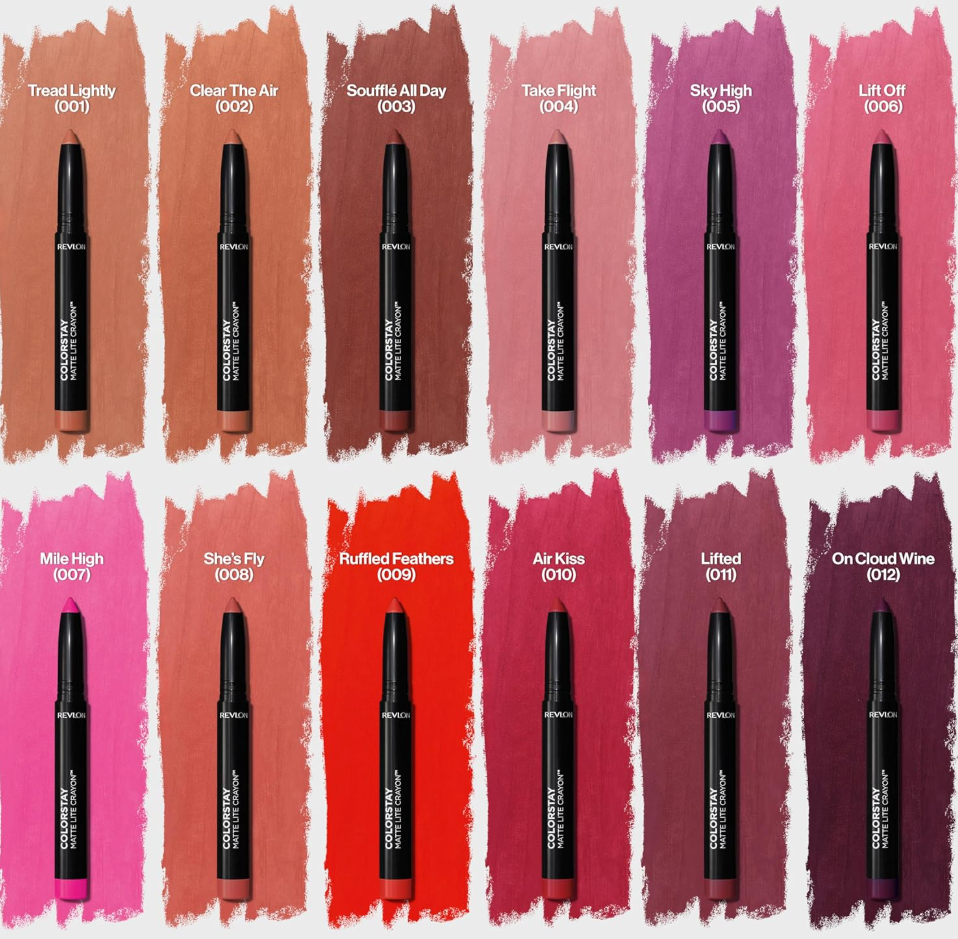 Revlon ColorStay Matte Lite Crayon - 012 On Cloud Wine