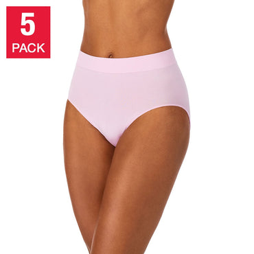 Carole Hochman Ladies' Seamless Brief - Assorted Colors (5-Pack)