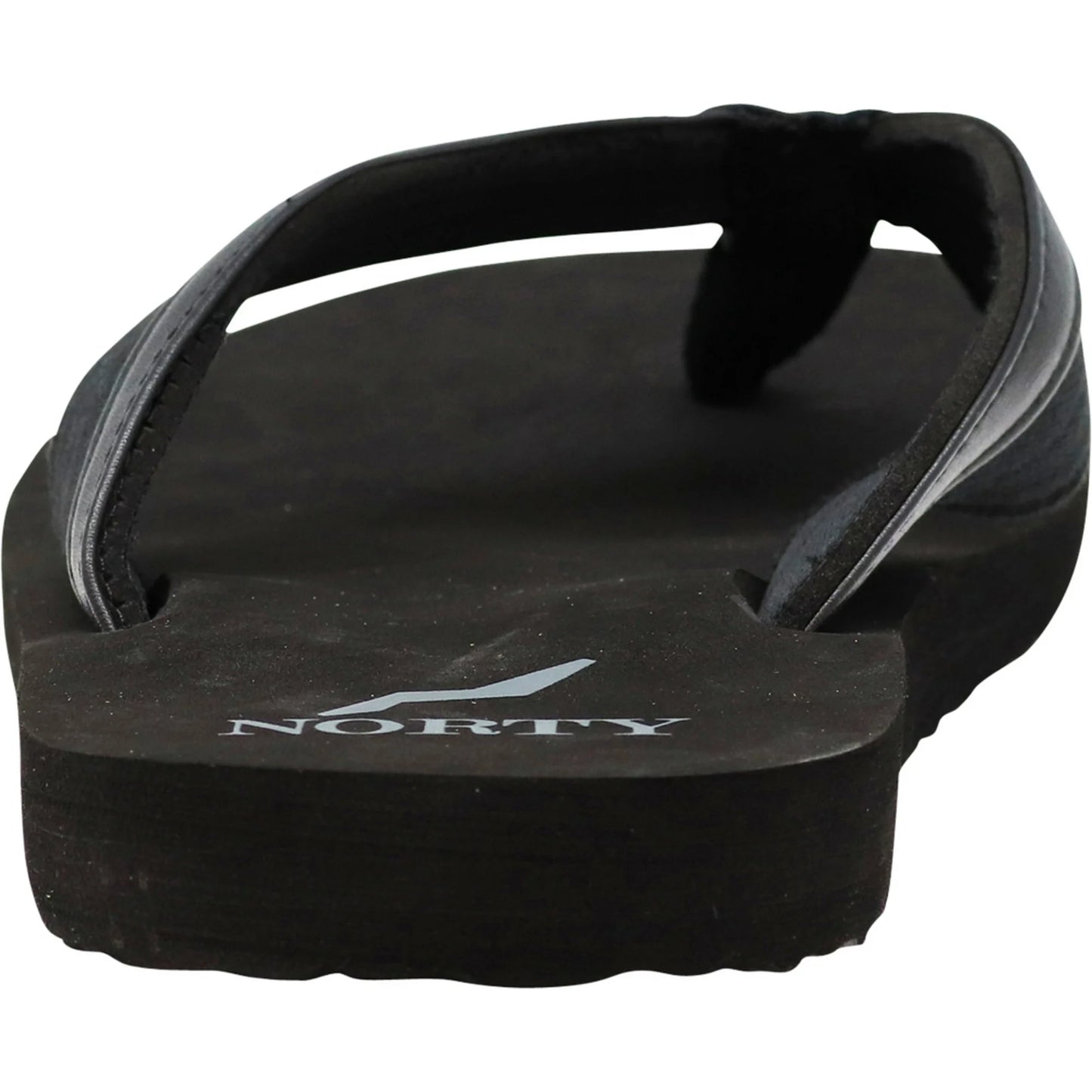 NORTY Men's Everyday Sandals Flip Flop Thong Shoe - Black (13005)