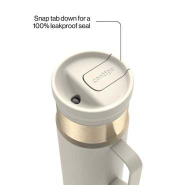 Contigo SnapSeal Insulated Stainless Steel Tumbler Travel Mug 20 oz