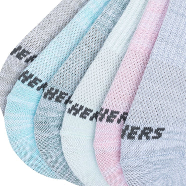 Skechers Women's Super Soft Low-Cut Sock - Color Pack (6-Pair)