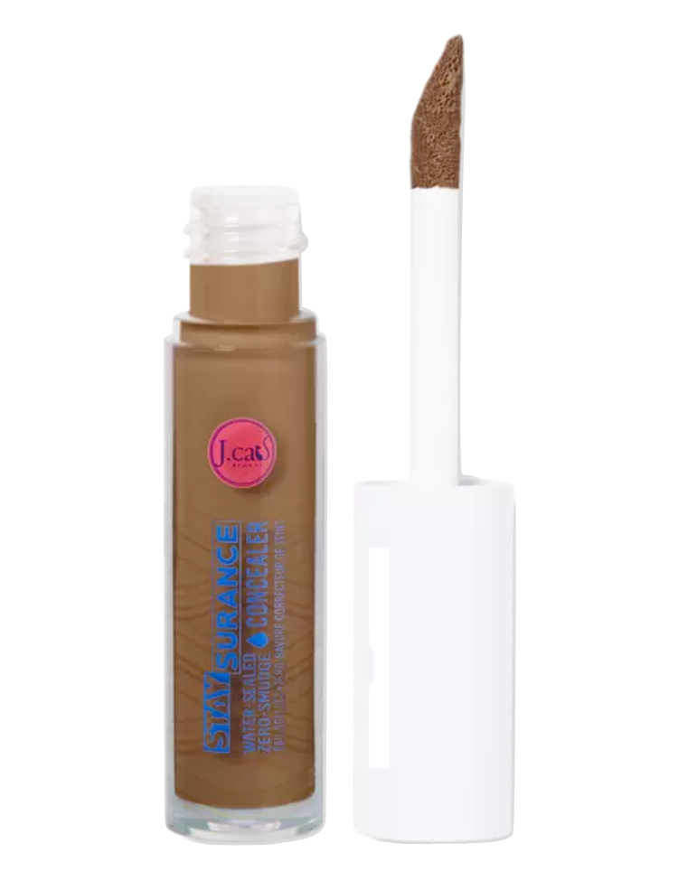 J.Cat Beauty Staysurance Water-Sealed, Zero-Smudge Concealer, (SHC114) Hot Hickory