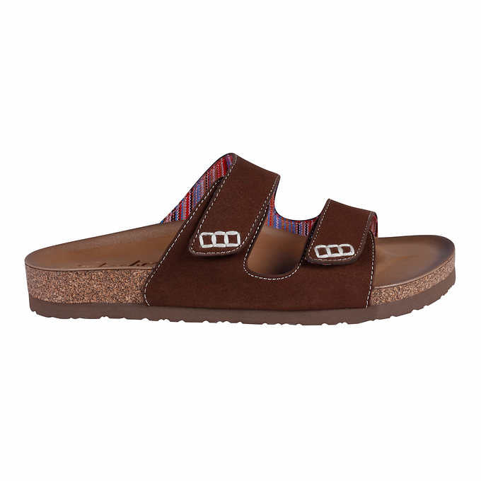 Skechers Ladies' Two Strap Sandal, Brown
