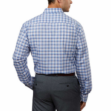 IZOD Men’s Soft Wash Essentials, Dark Blue Dress Shirt