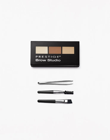 Prestige Cosmetics Brow Studio Kit, (BPS-01) Light
