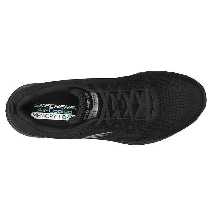 Skechers Men’s Lite Foam Sneaker, Black