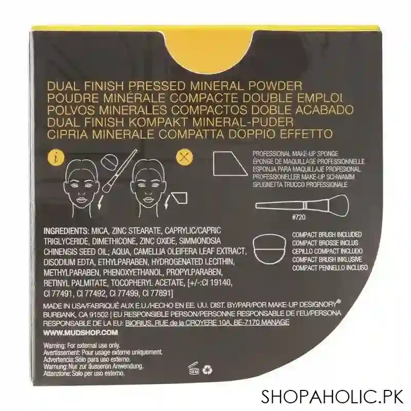 MUD Makeup Designory Dual Finish Pressed Mineral Powder